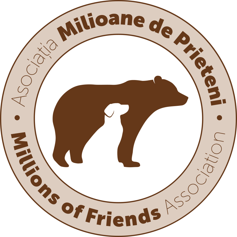 Sigla ASOCIAȚIA DE PROTECȚIE A ANIMALELOR „MILIOANE DE PRIETENI”