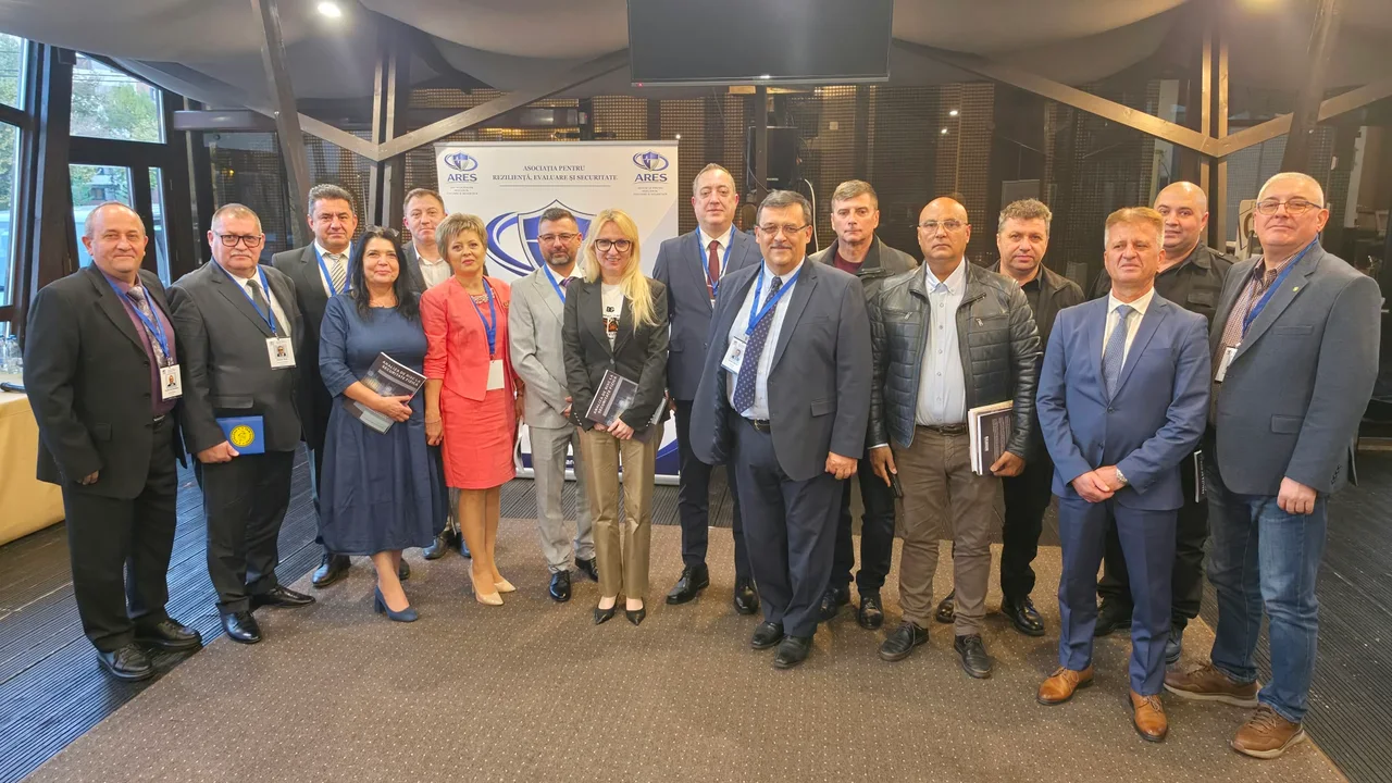 Fotografie de grup de la Forumul ARES, București, 14 octombrie 2026